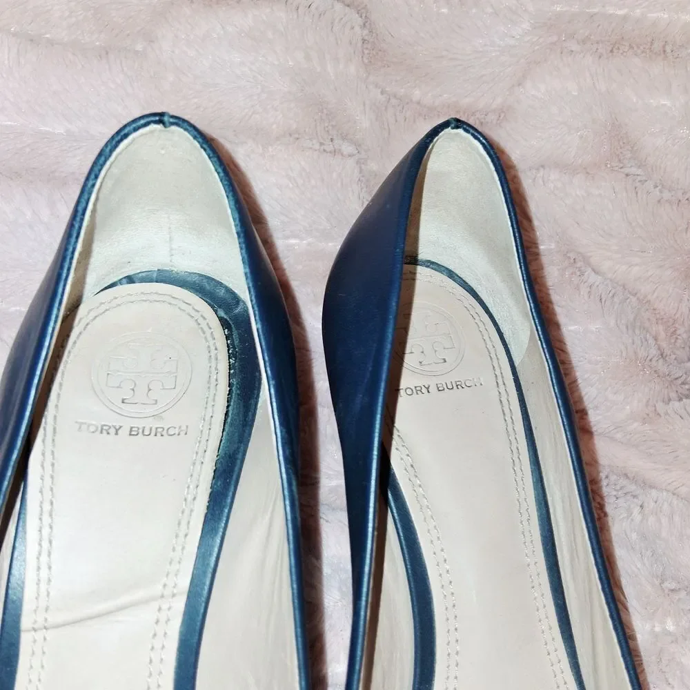Tory Burch chic navy