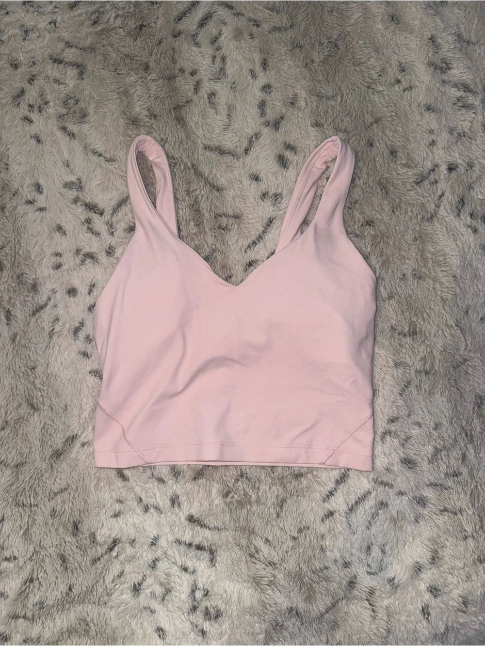 New without tags LululemonAlign tank top in “strawberry milkshake” light pink