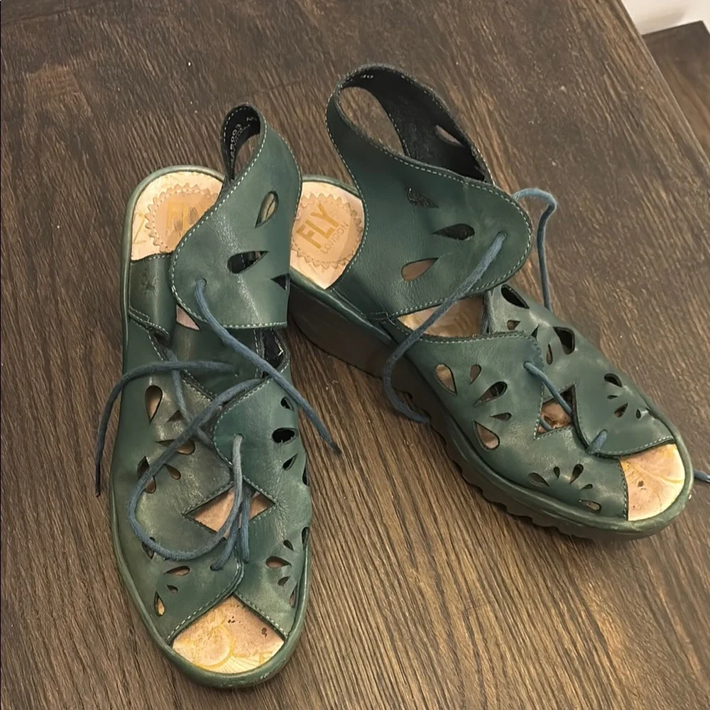 Fly London leather upper