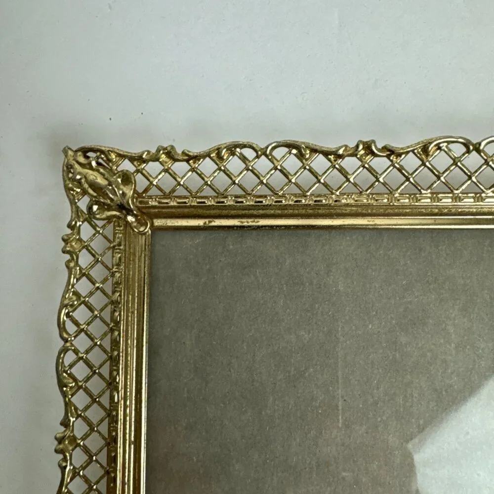 Vintage inside gold