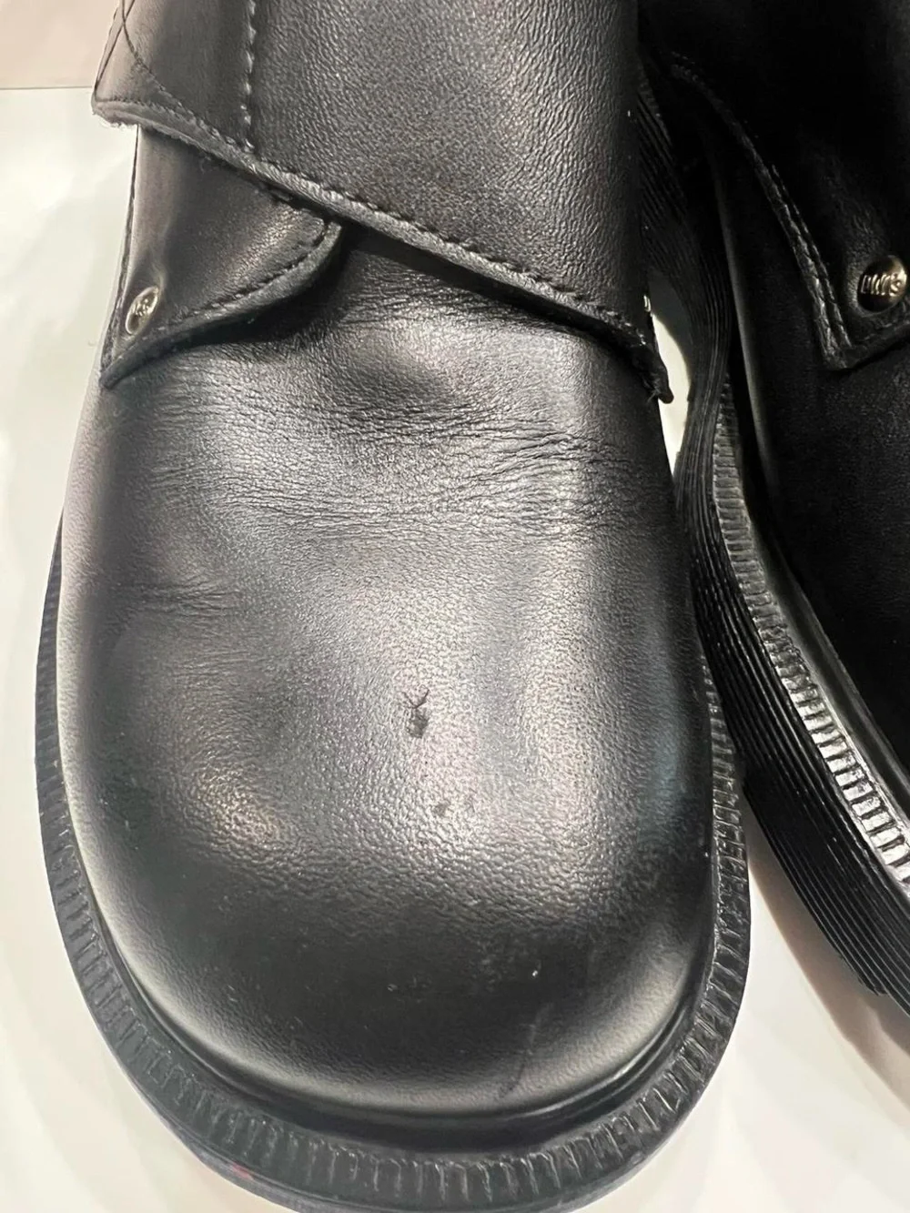 Vintage Dr Martens Mary Jane platform shoes made in England size UK 3 (≈US5/6)