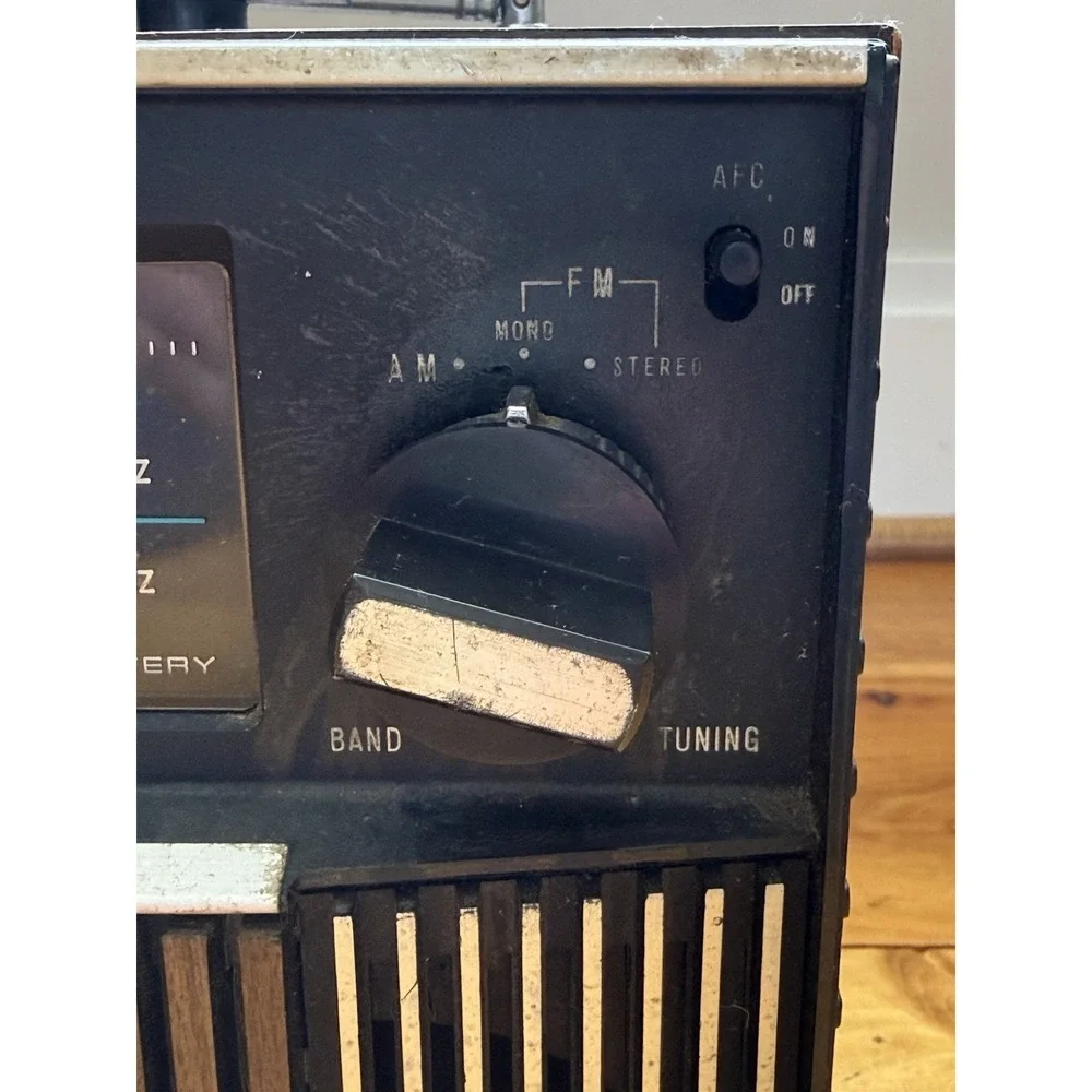Vintage Sony MR-9700W Stereo AM/FM Portable Radio – Tested