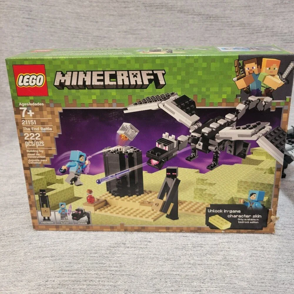 Lego Minecraft The End Battle 21151