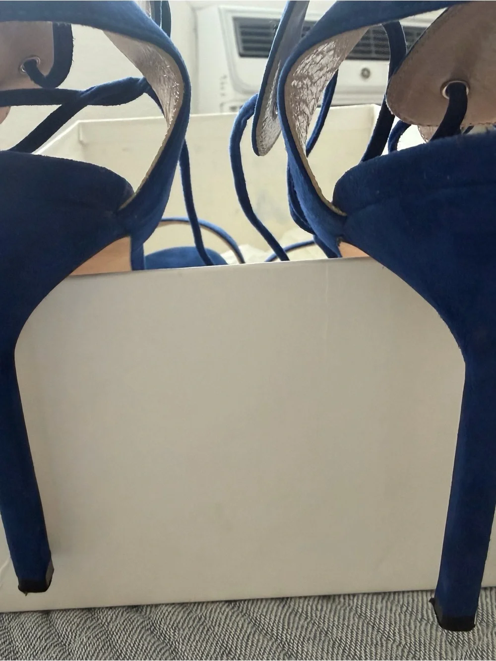 Manolo Blahnik lace up