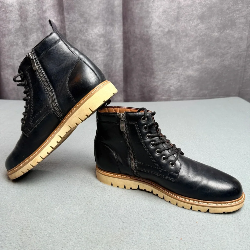 N/A black faux