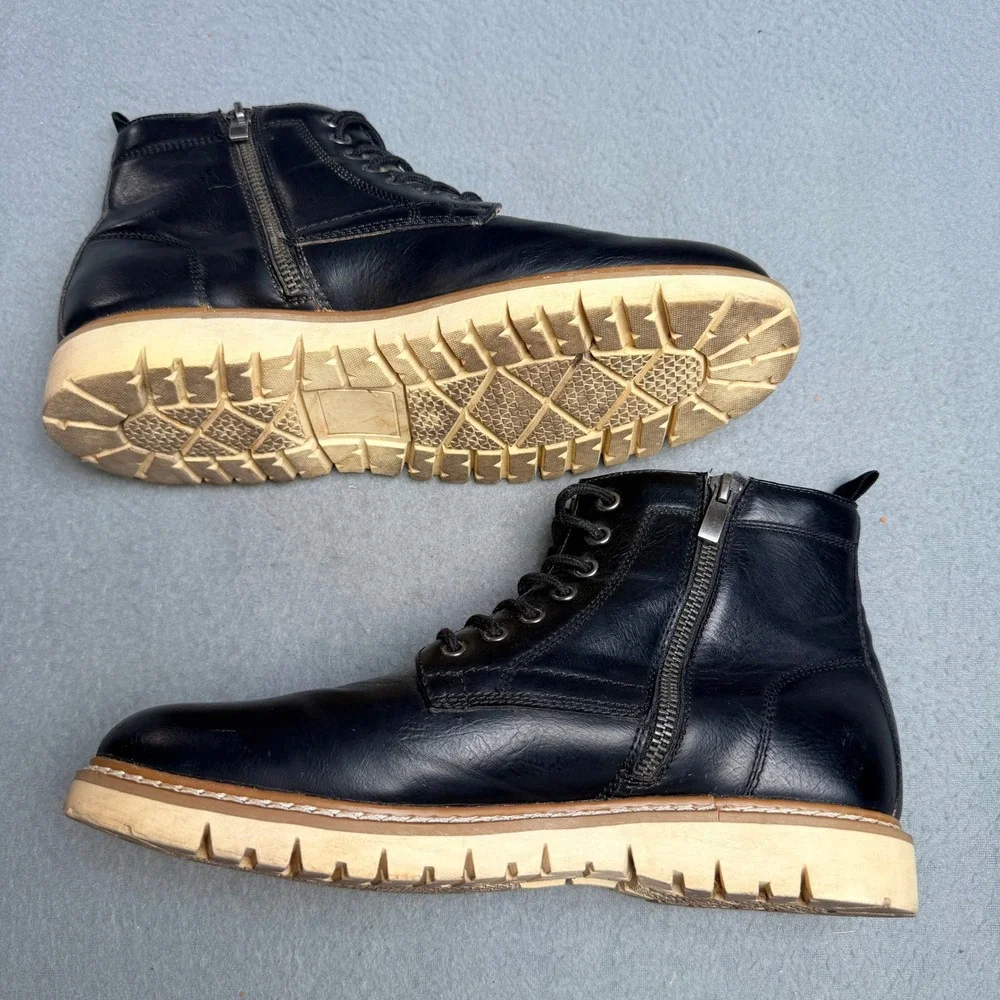 N/A black faux