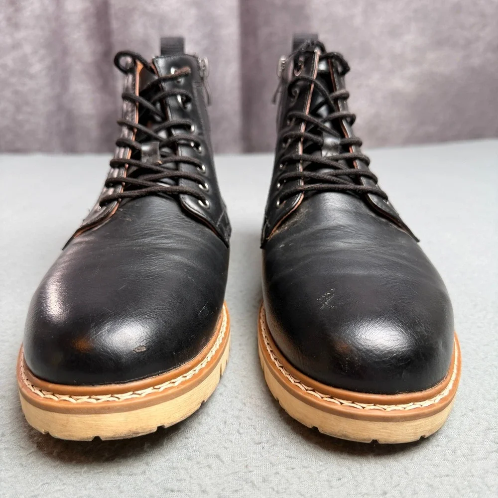 N/A black faux
