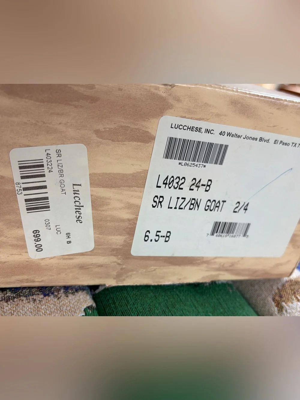 Lucchese upper rodeos great