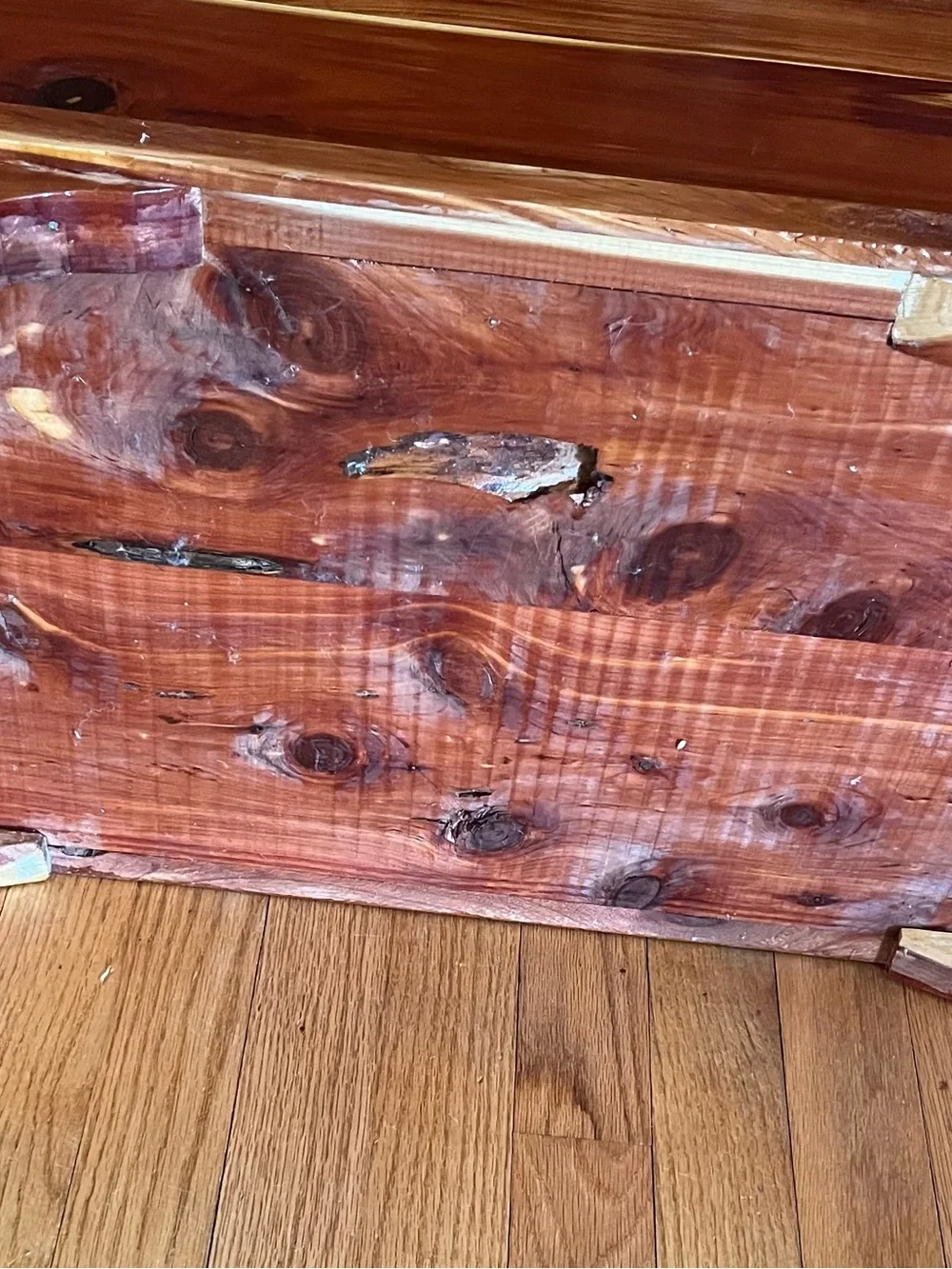 Handmade handcrafted cedar