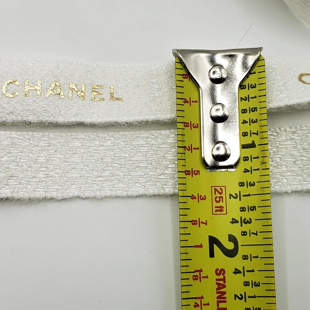 CHANEL white gold
