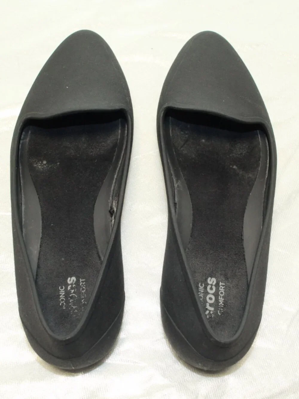 CROCS back flats