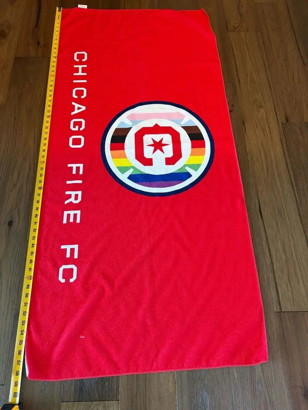 Chicago Fire FC accents fire material