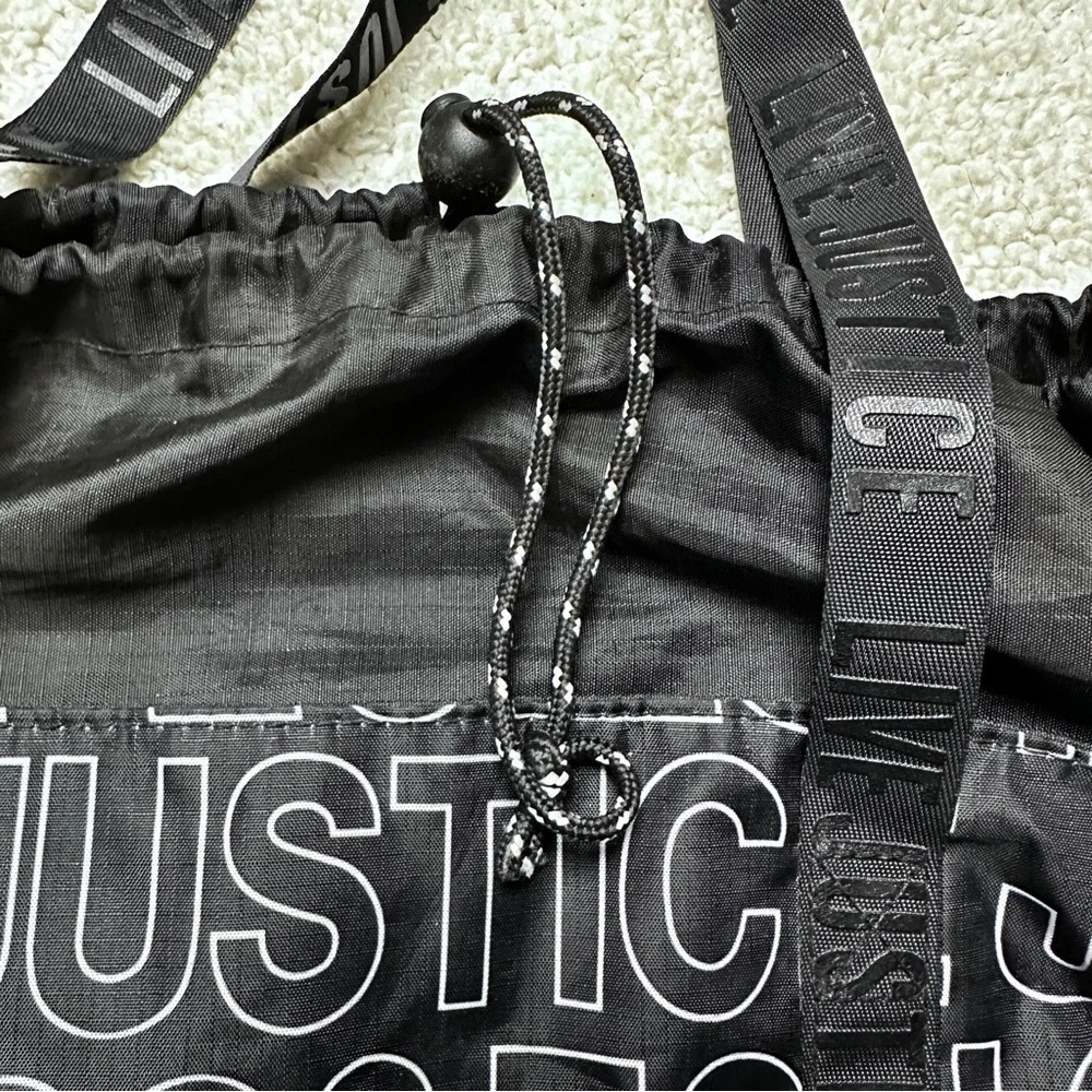Justice logo black