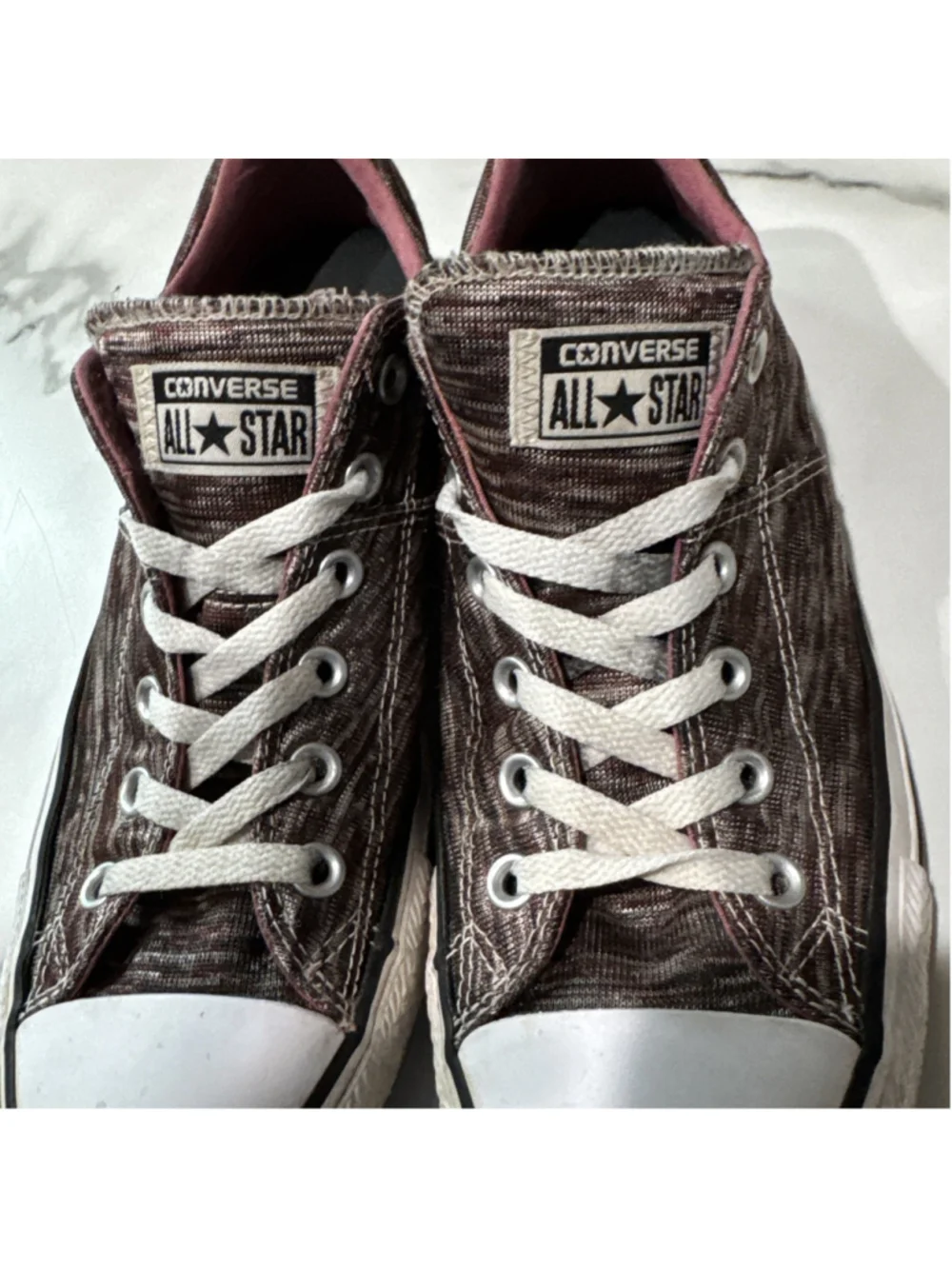 CONVERSE MADISON Port All Star Burgundy Women's Low Top Sneakers Sz 10 Shoes