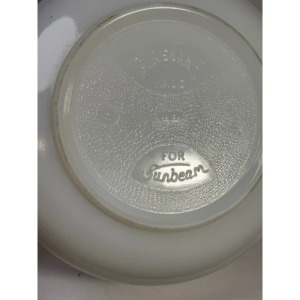 Glasbake vintage milk