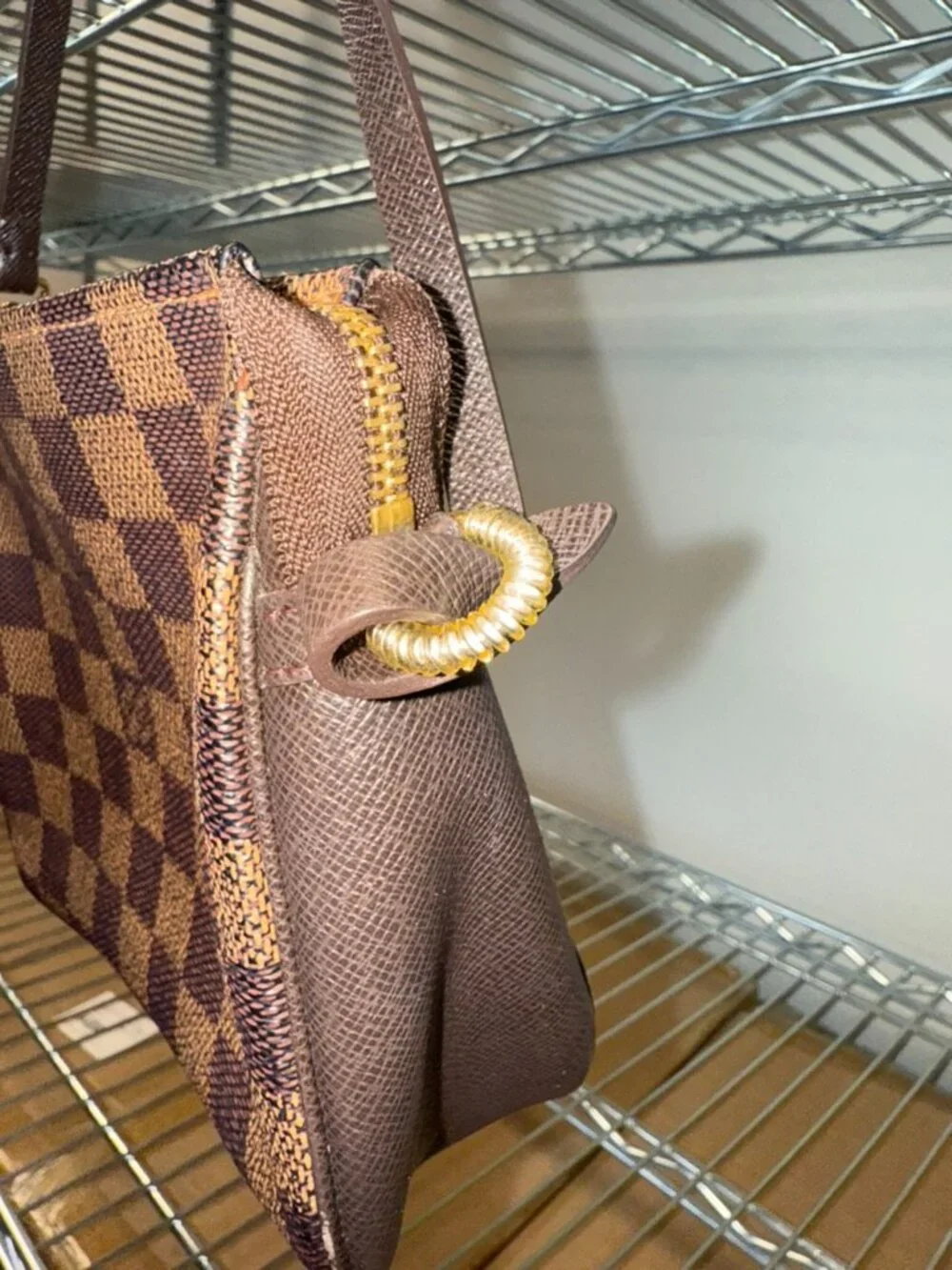 Louis Vuitton Damier Ebene Trousse Makeup Pouch / Pochette