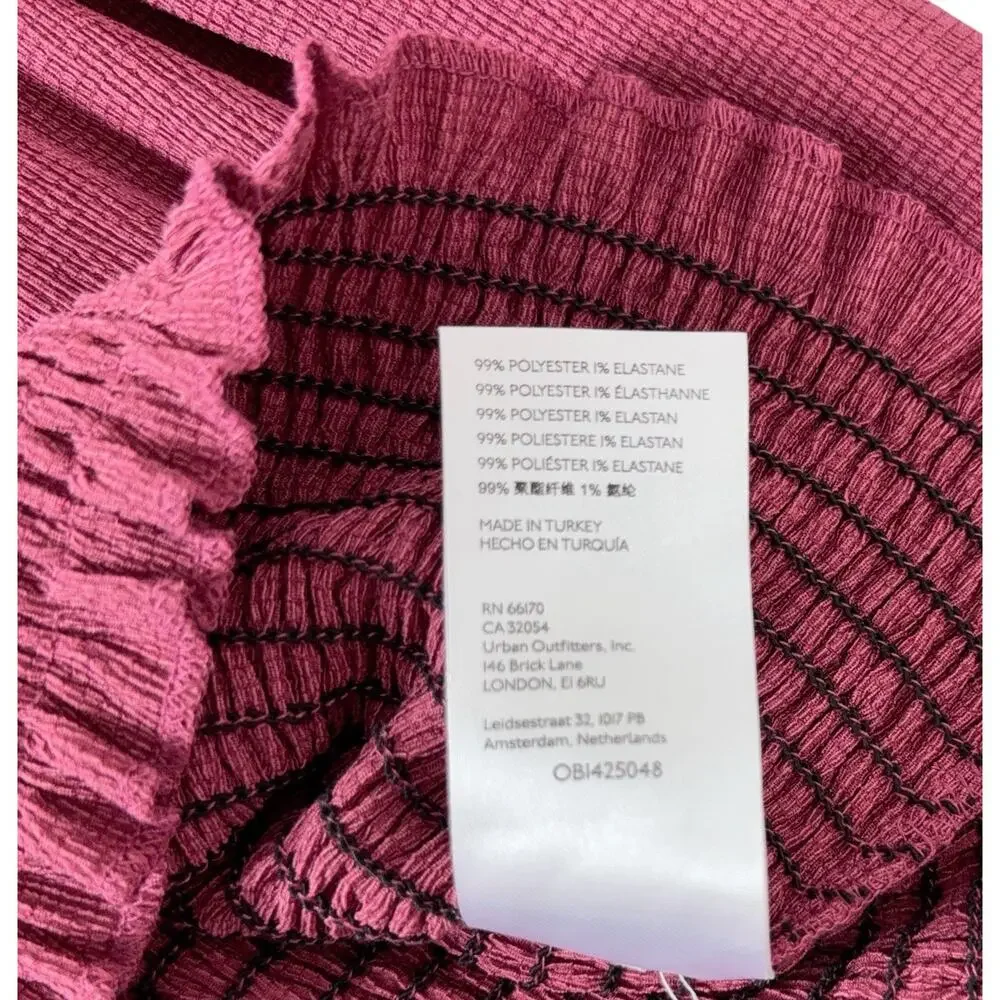 Anthropologie smocked stretch