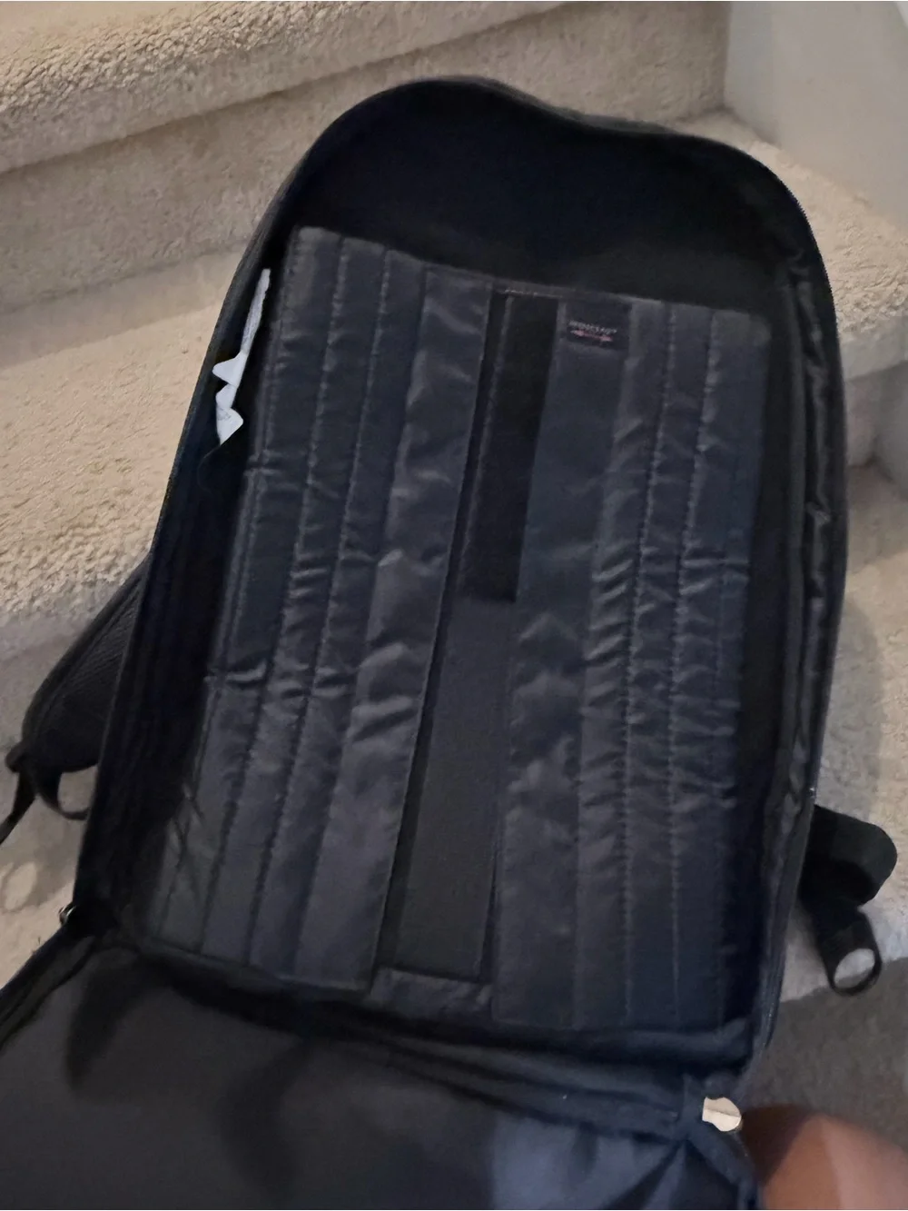 Samsonite unisex Tectonic Black and Red Travel Backpack - Durable Everyday Bag