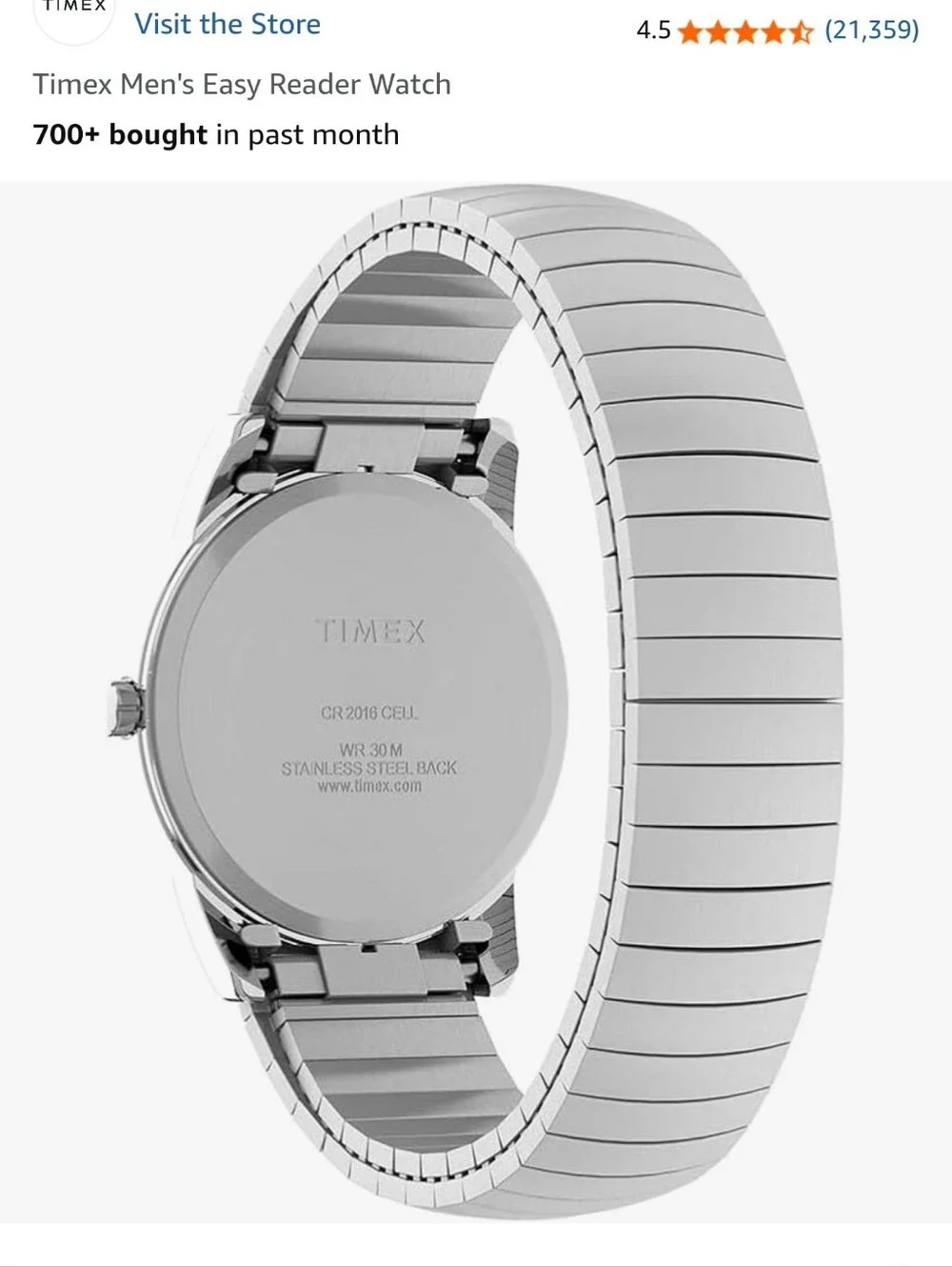 Timex classic wristwatch