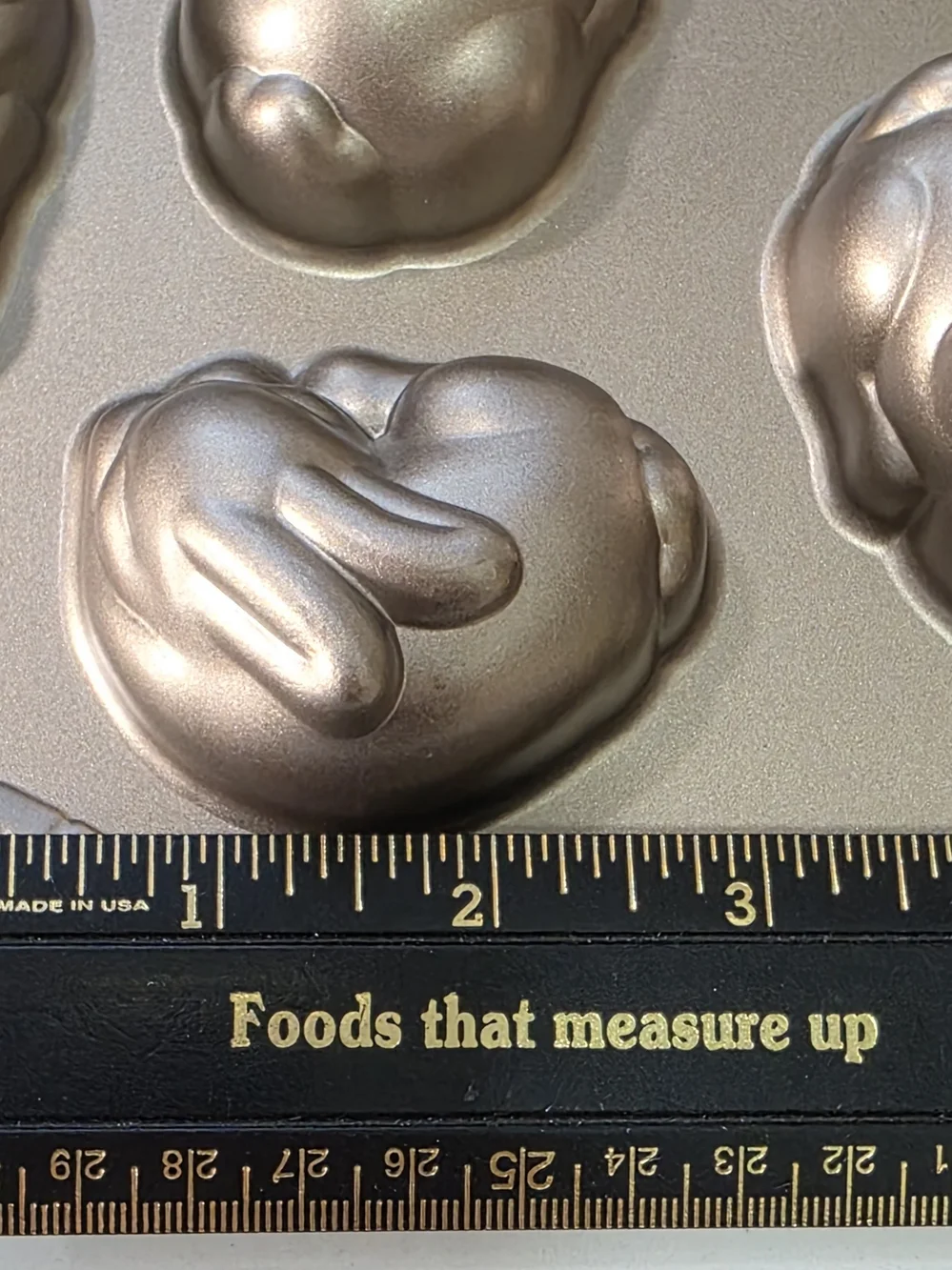 Nordic Ware bunny shaped