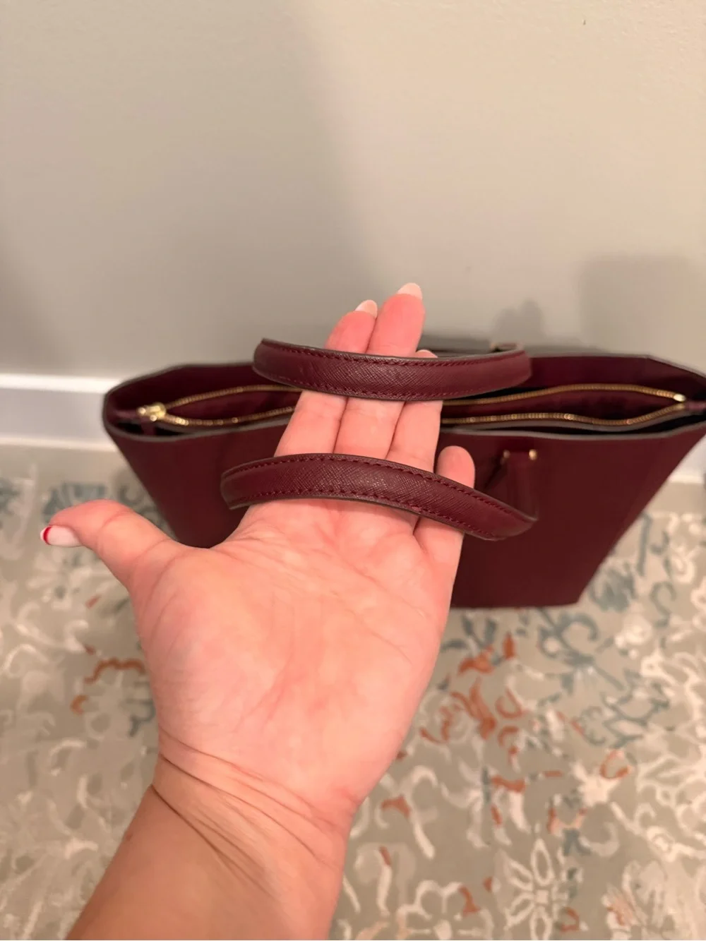 Tory Burch structured tote
