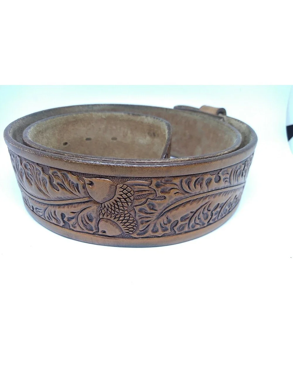 Genuine Cowhide Belt Size 38 Unused With No Buckle 043