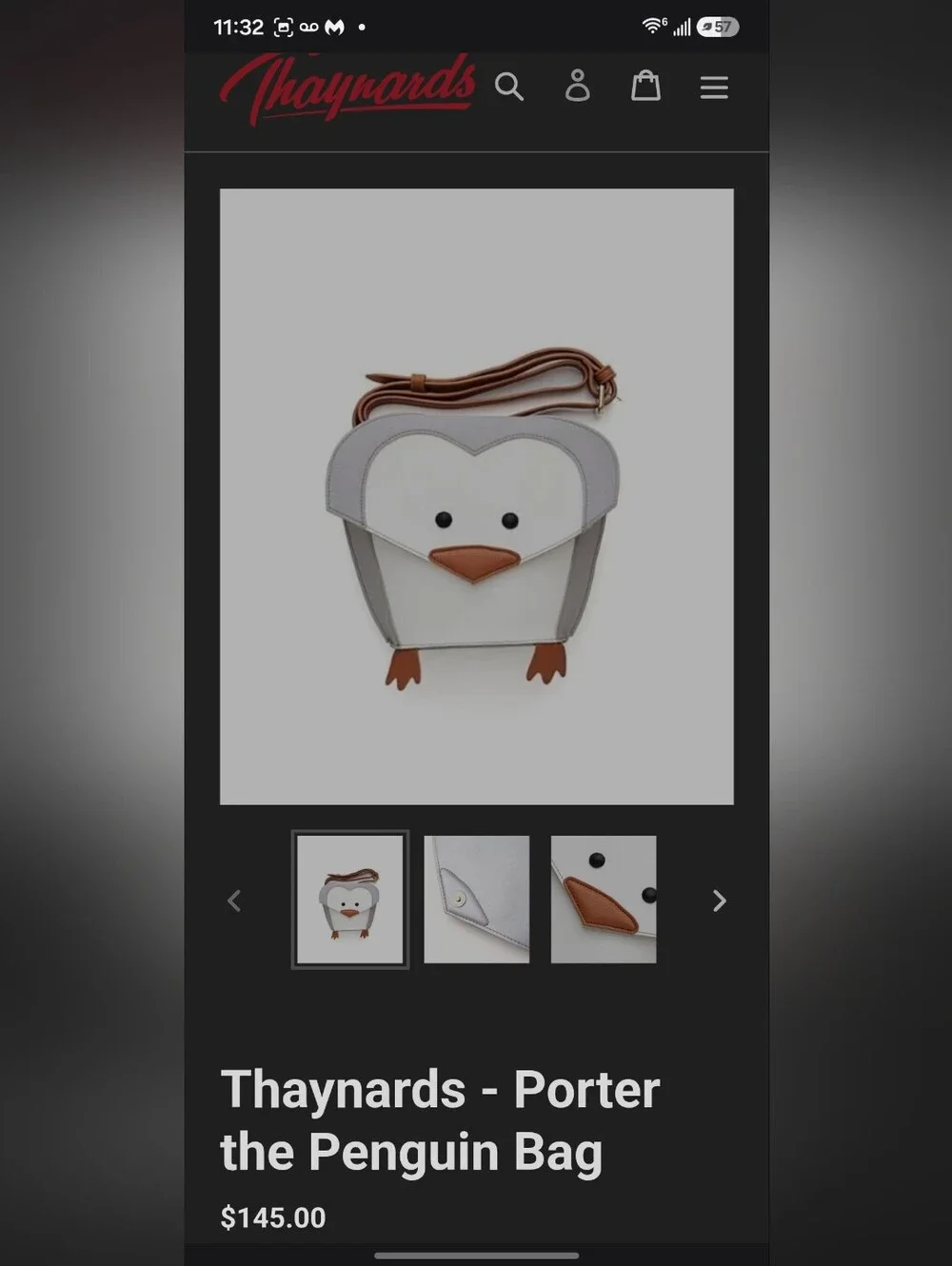 Thaynards porter penguin