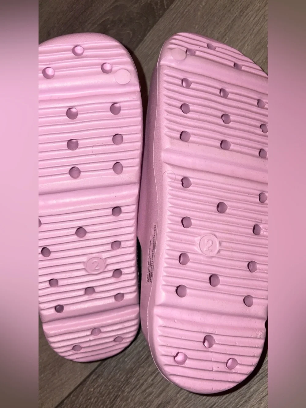 Art Class Girls Size 2 Edie Platform Slip On Slides Sandals Pink New W Tags!!