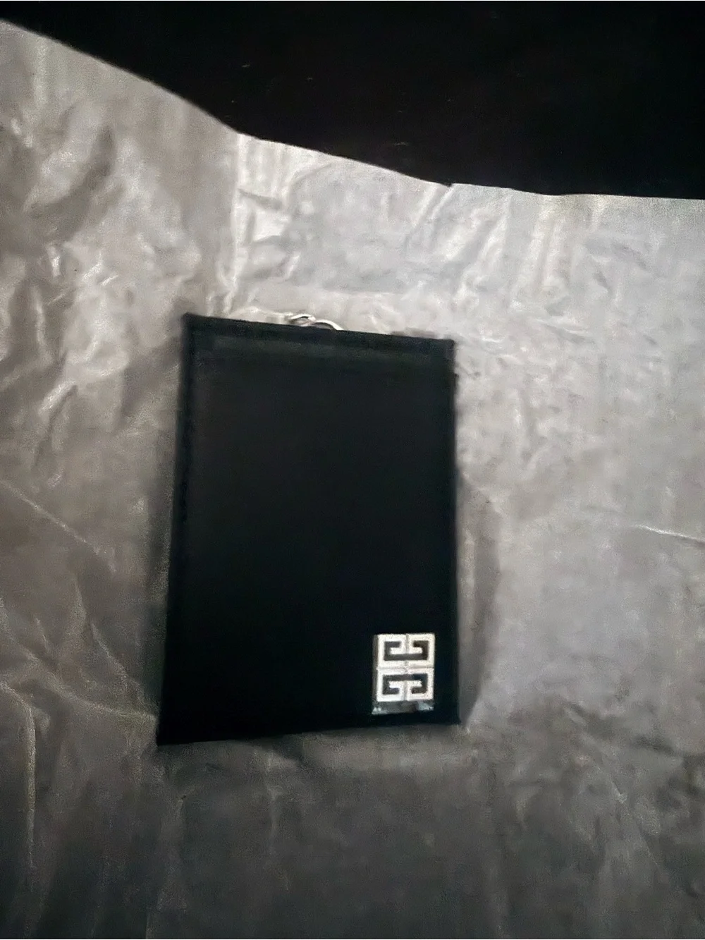 Givenchy branded silver