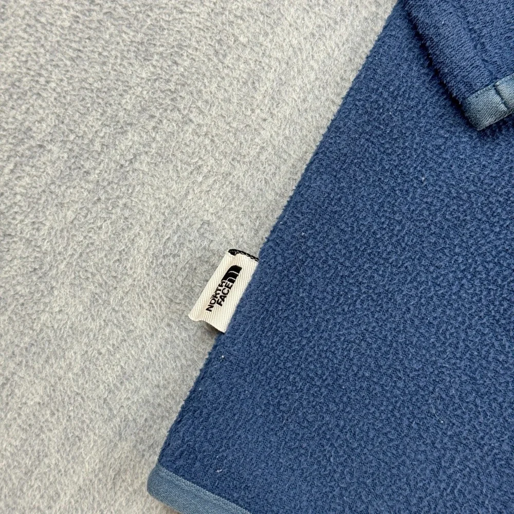 The North Face Sweatshirt Mens Medium Blue Alpine Polartec 100 Crewneck‎ Fleece