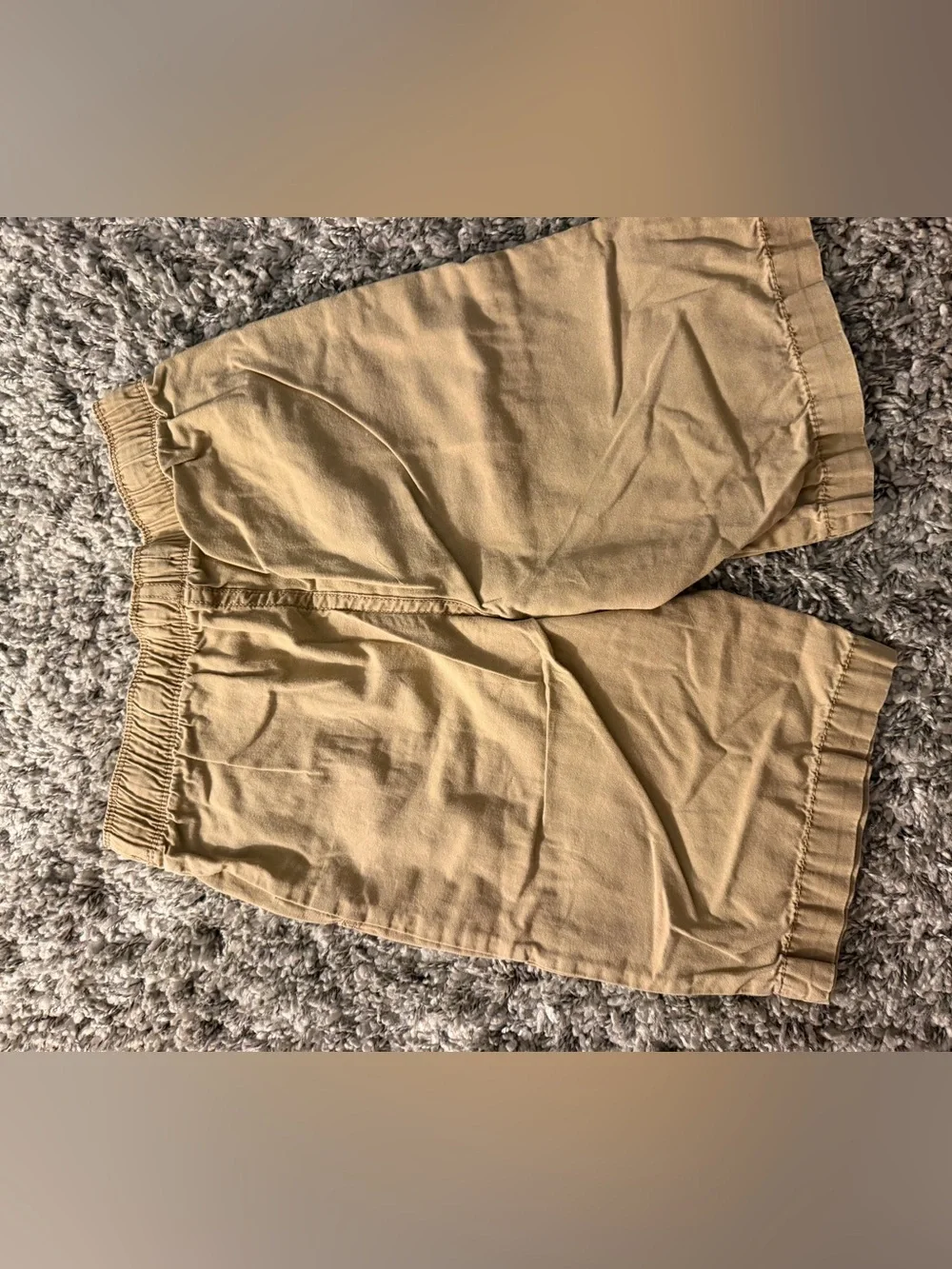 Old Navy Khaki Elastic-Waist Pants