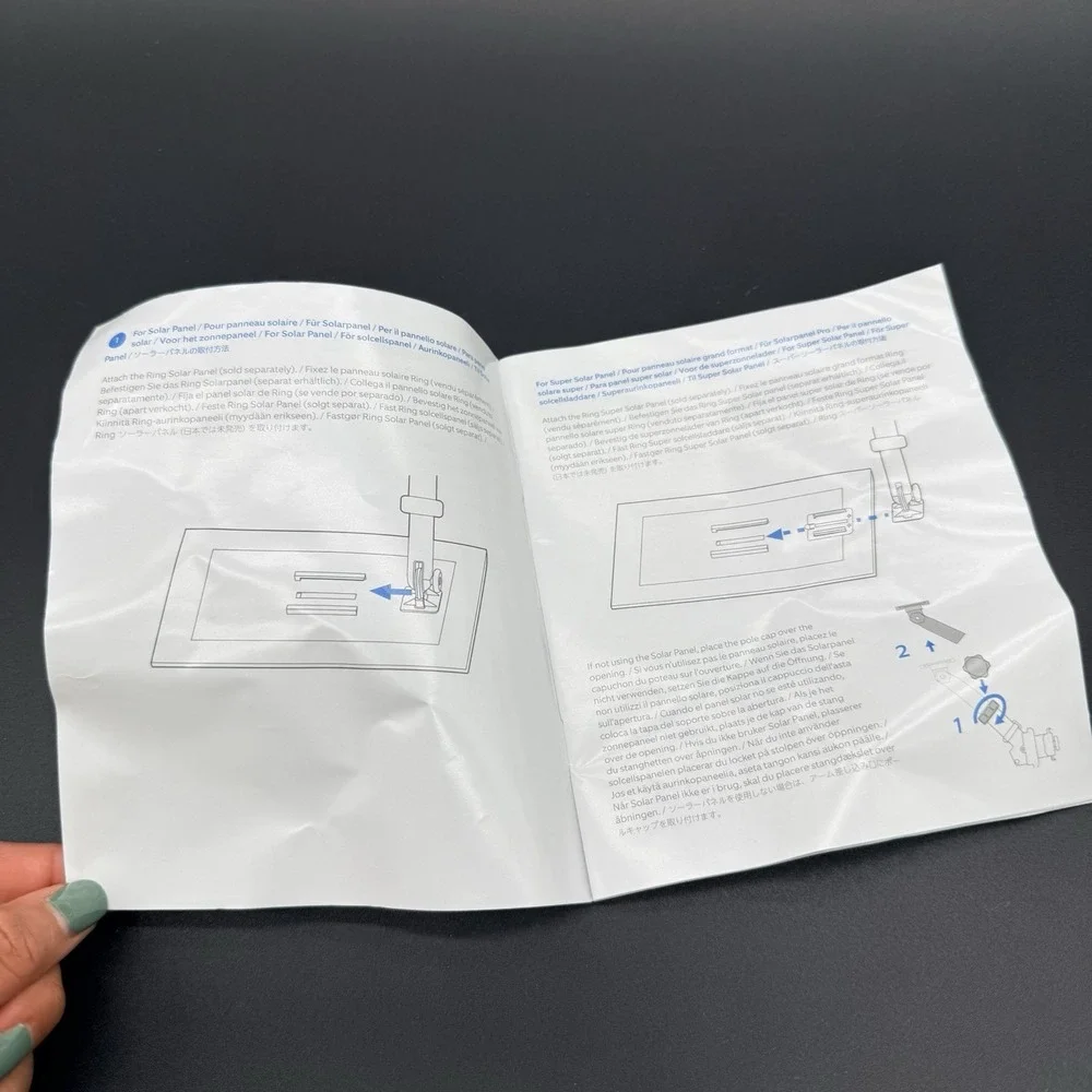 Ring includes packaging flexible