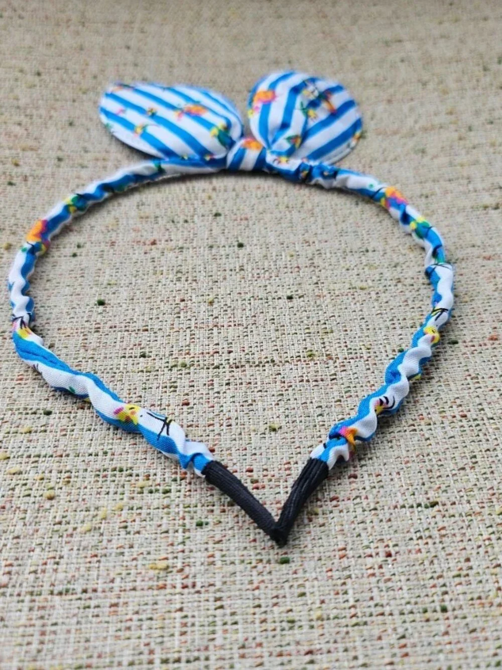 Rabbit Ear Headbands Floral Pattern Cute Cool Girl Bunny Head Band New Unbranded