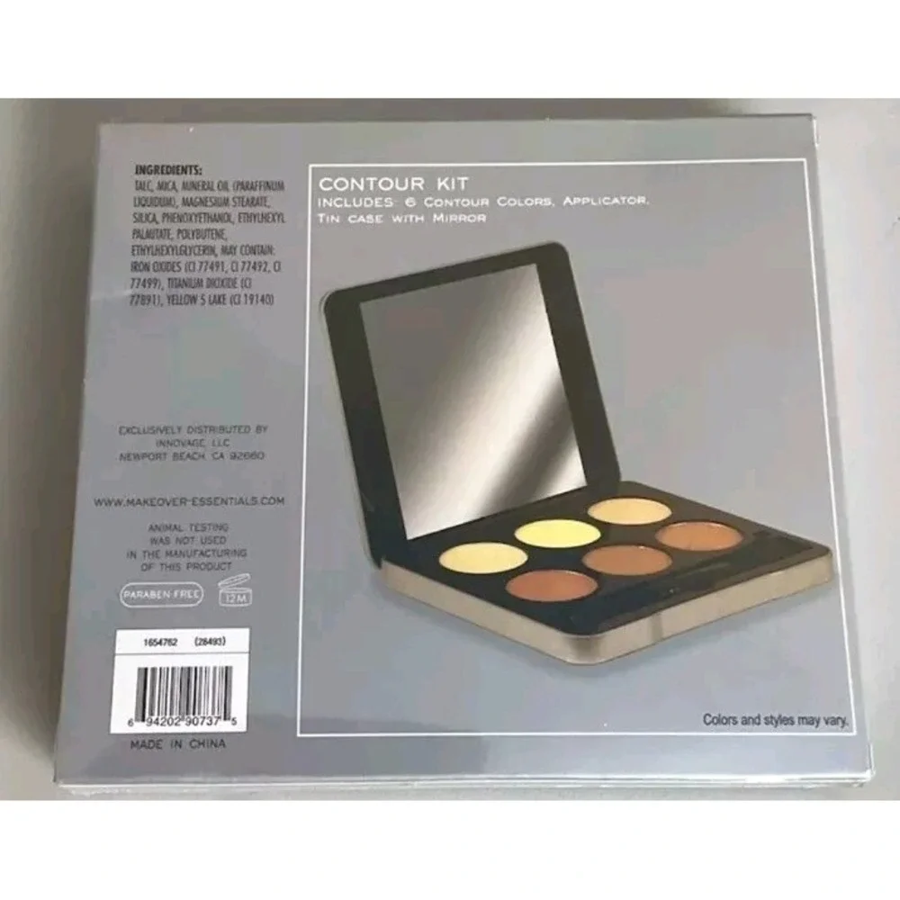 ME Makeover Essentials Contour Kit - 6 Shades‎ w/Applicator & Mirror Free Ship