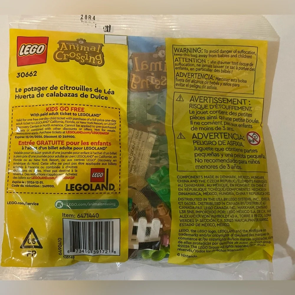 LEGO Animal Crossing Garden Adventure Set