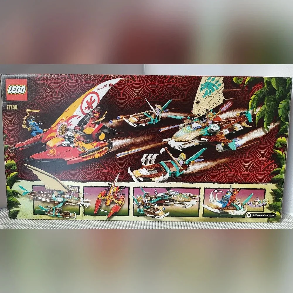 Lego Ninjago 71748 Catamaran Sea Battle NWT Building Toy Set