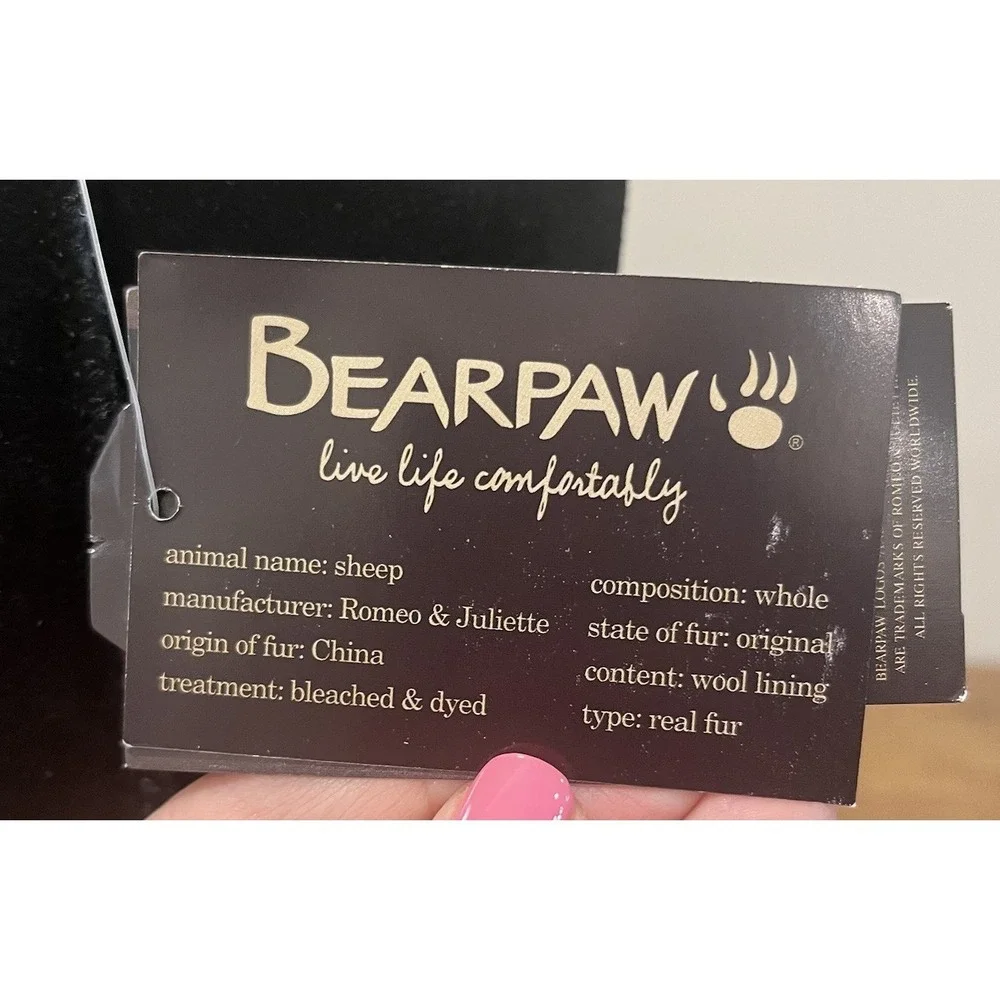 BearPaw new tags