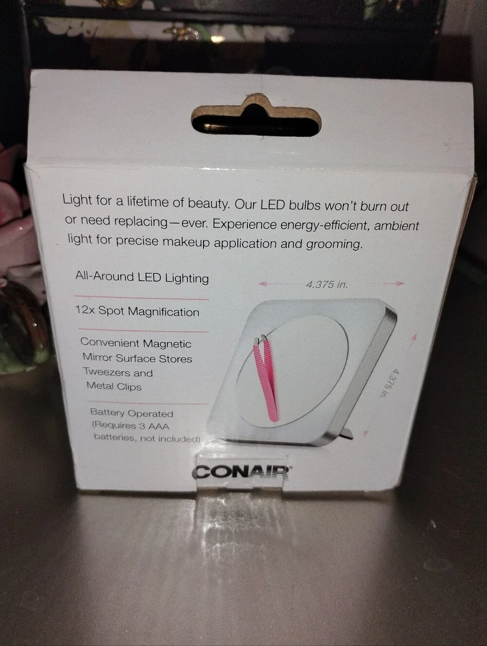 Conair mirror led compact