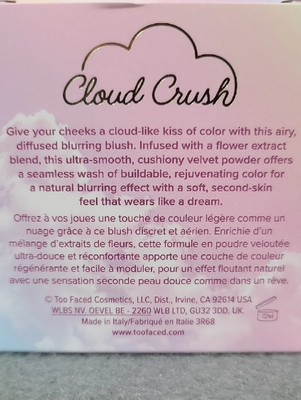 Too Faced lightweight blurring