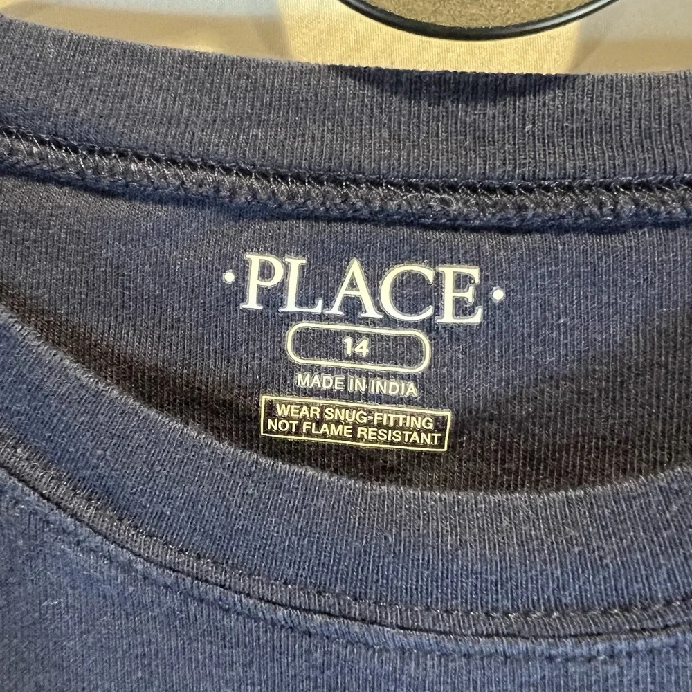 The Childrens Place blue shirt