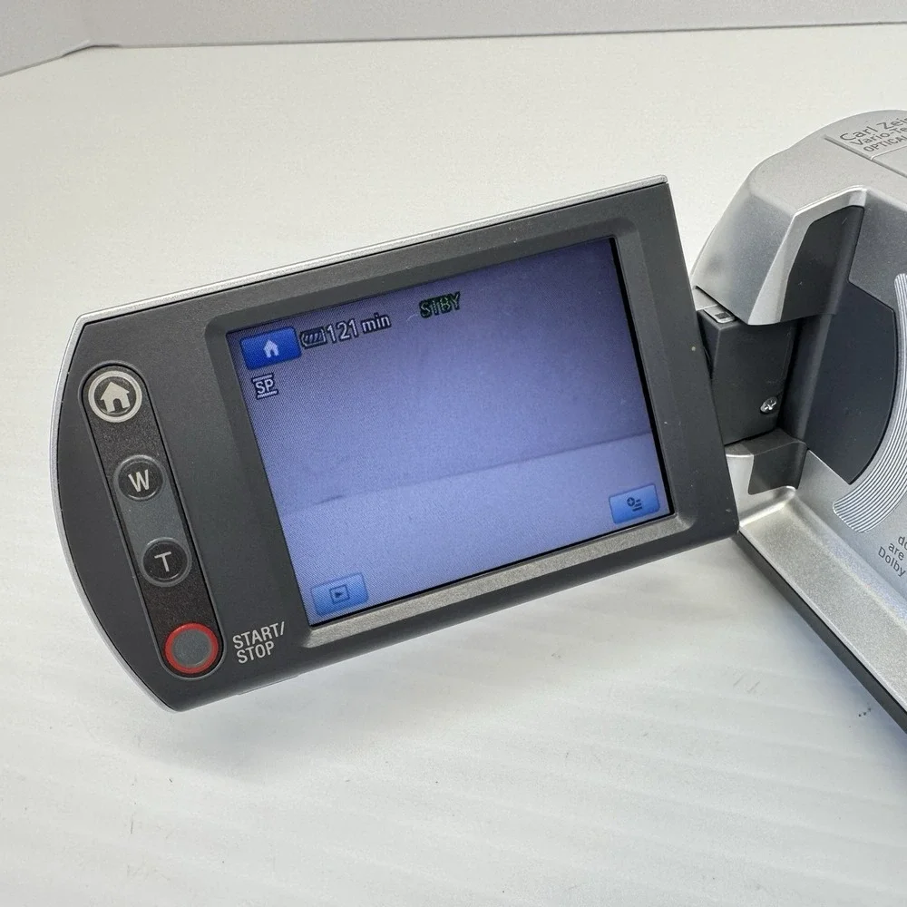 Sony Handycam DCR-SR42 Camcorder 30GB HDD 40x Opt Zoom- Charging Dock And Extras