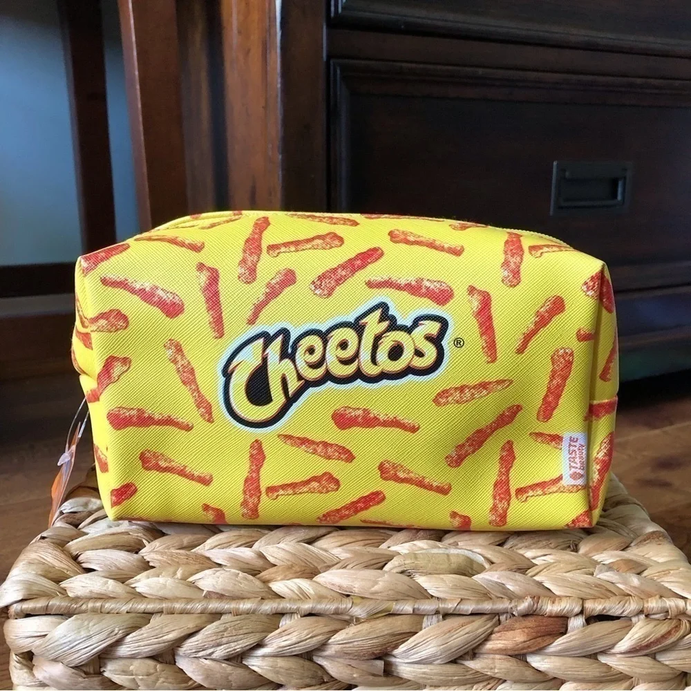 Taste Beauty x Cheetos Cosmetic bag