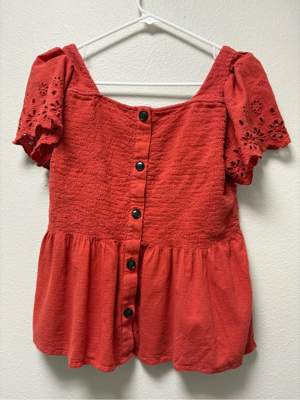 Madewell smocked bodice