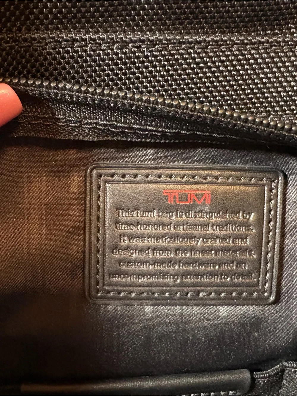 Tumi travel confidence