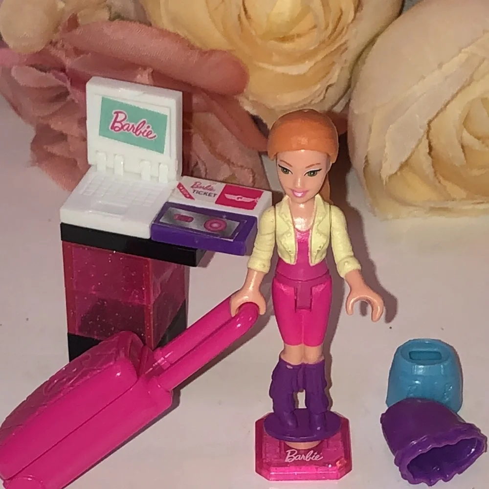 Barbie Mega Bloks 80203 Build and Style Barbie Mega Blocks Barbie Minifig