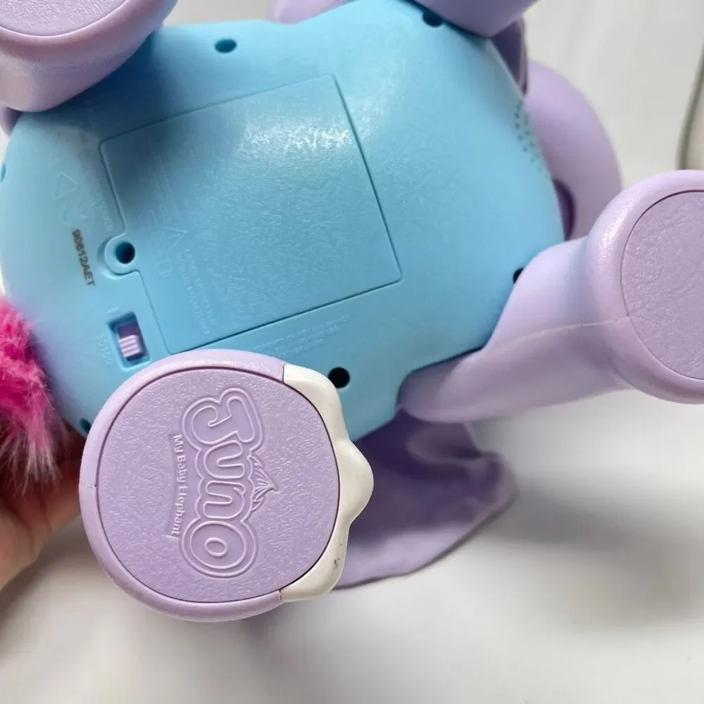 Spin Master Juno My Baby Elephant Sounds Talks Interactive Toy Tested Works Flaw