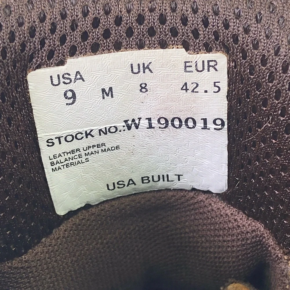 Wolverine Ramparts 6 Inch Waterproof Mens Work Boot W190019 USA Made Size 9M