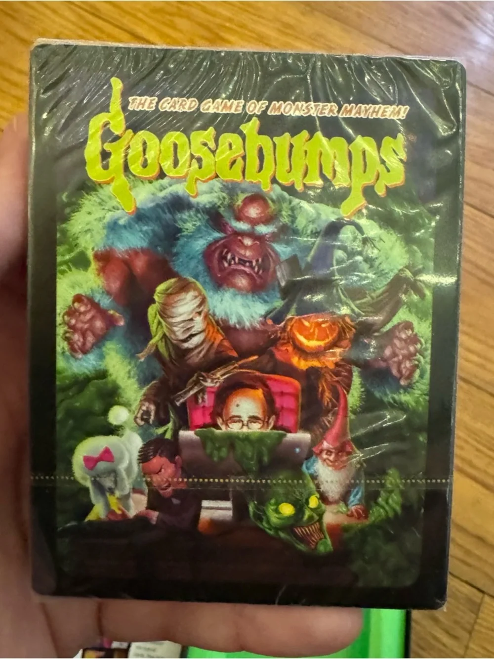 Goosebumps Monster Mayhem Card Game Scholastic Outset Factory Sealed Cards