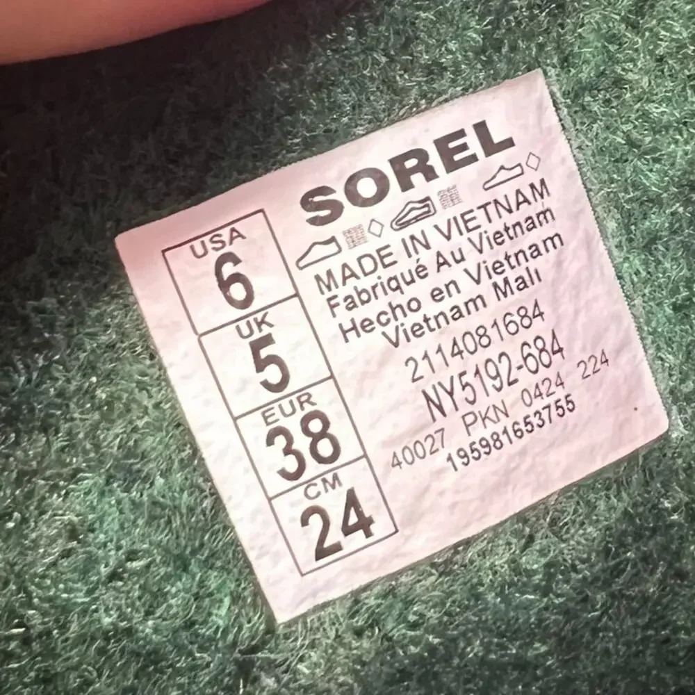Sorel flurry adjustable