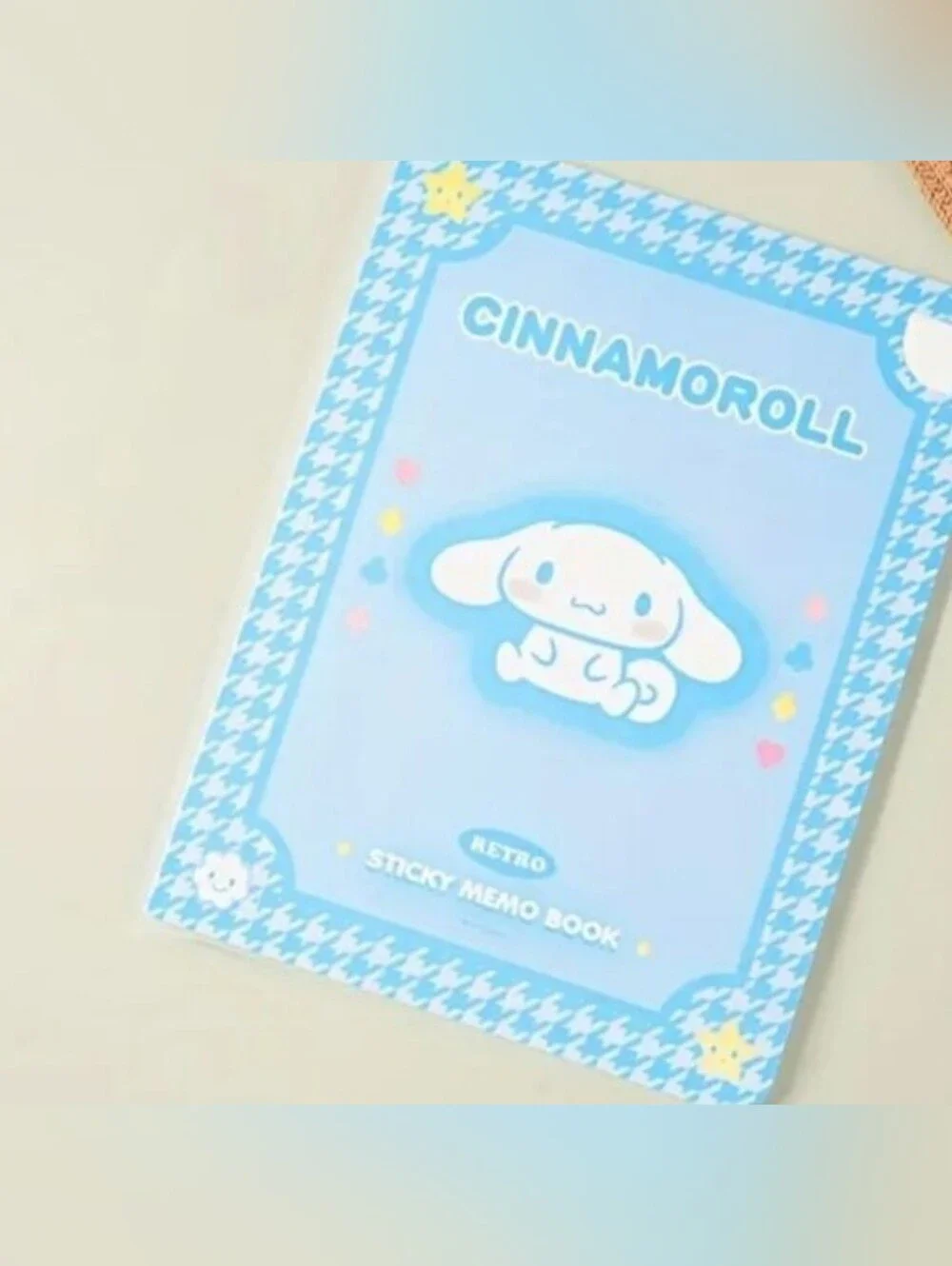 Cinnamoroll Kawaii Sticky Notes Notepad Stationery Set  NEW